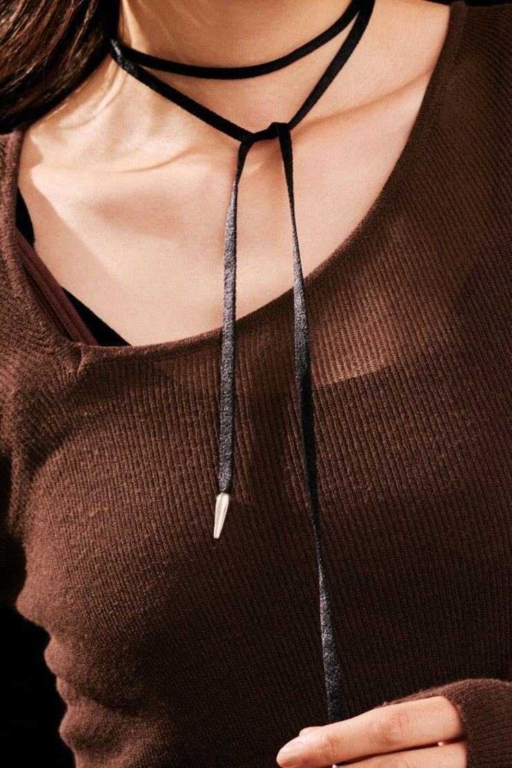 Droplet Cord Choker