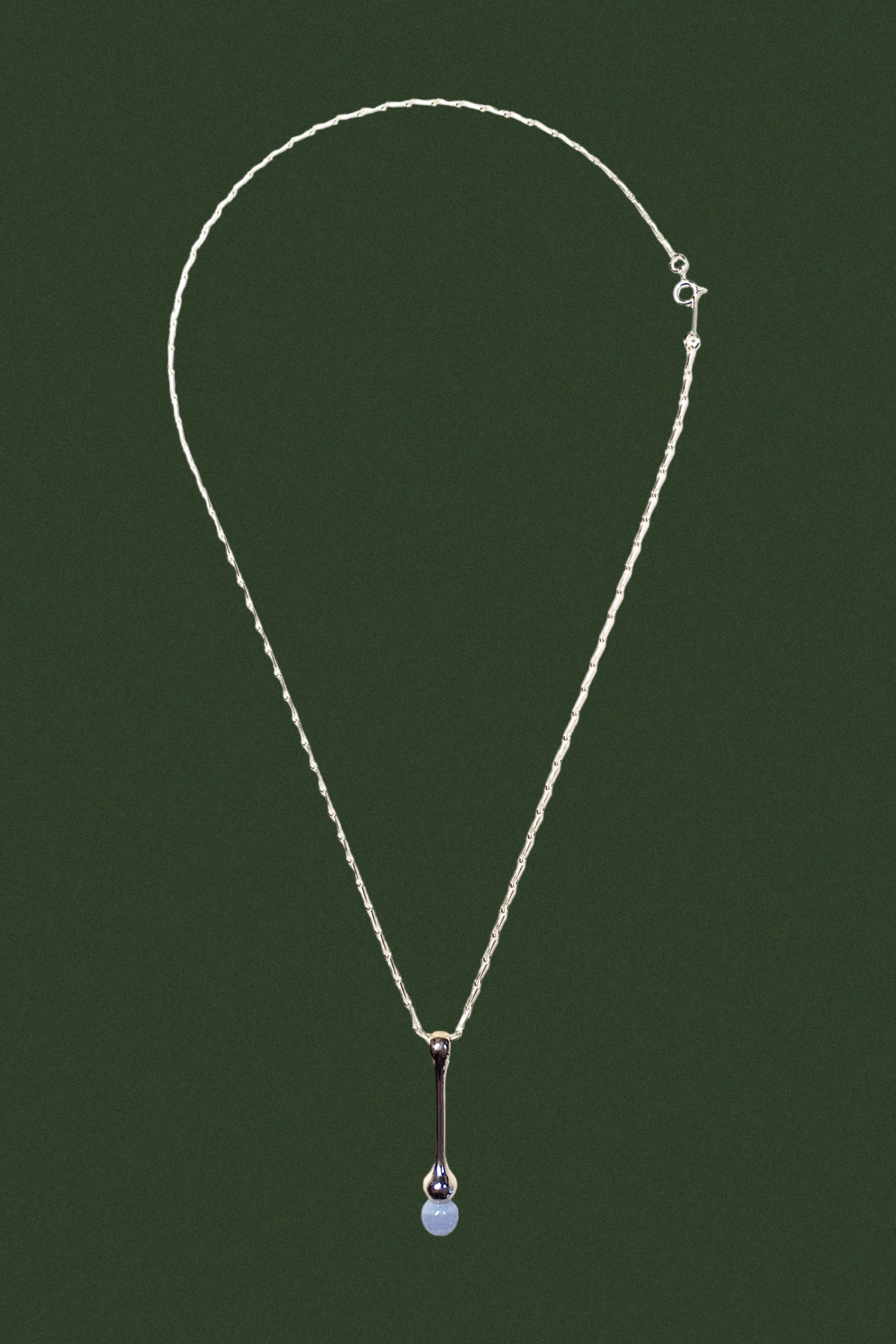 U.undulation long NC : Bluelaceagate