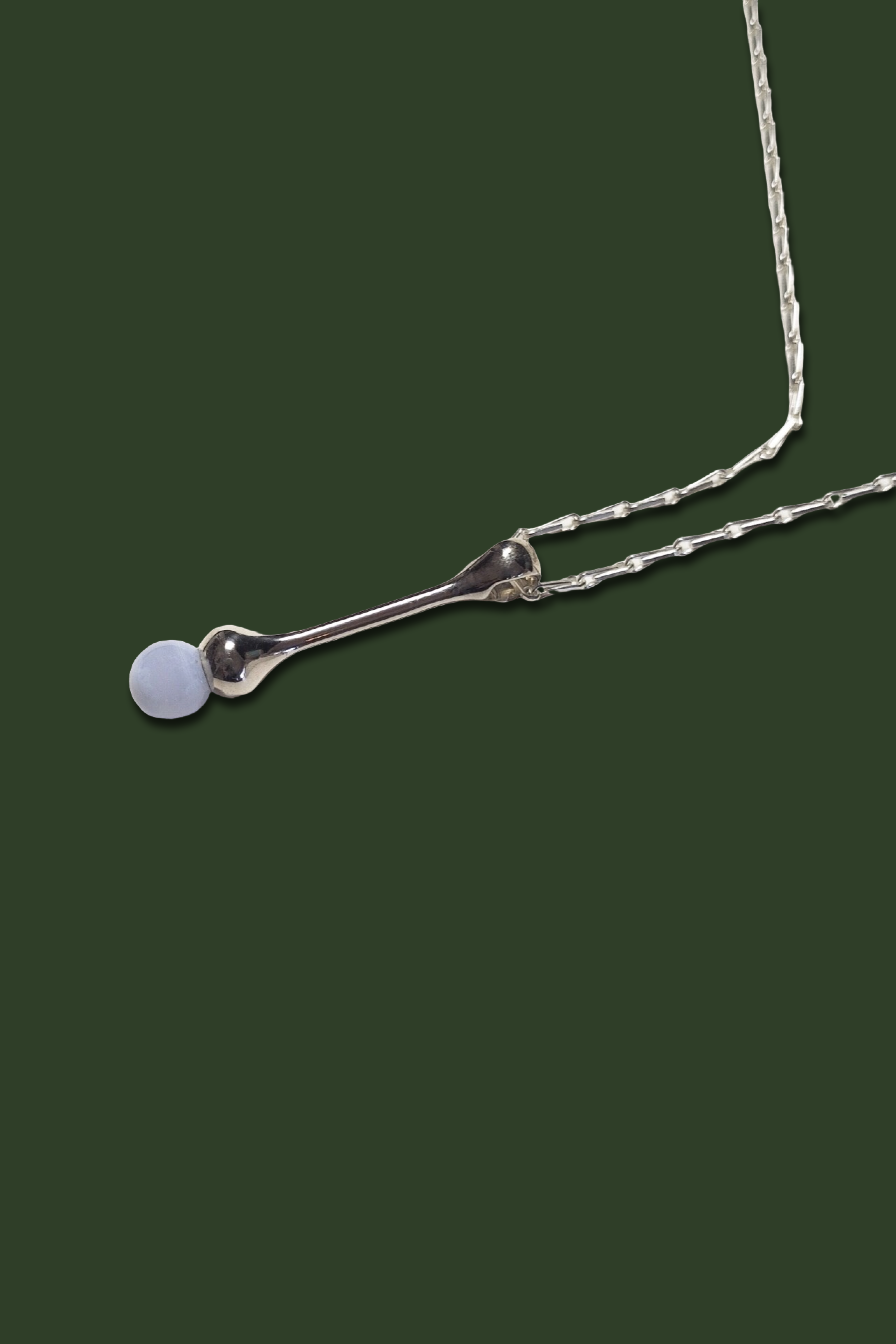 undulation long NC : Bluelaceagate